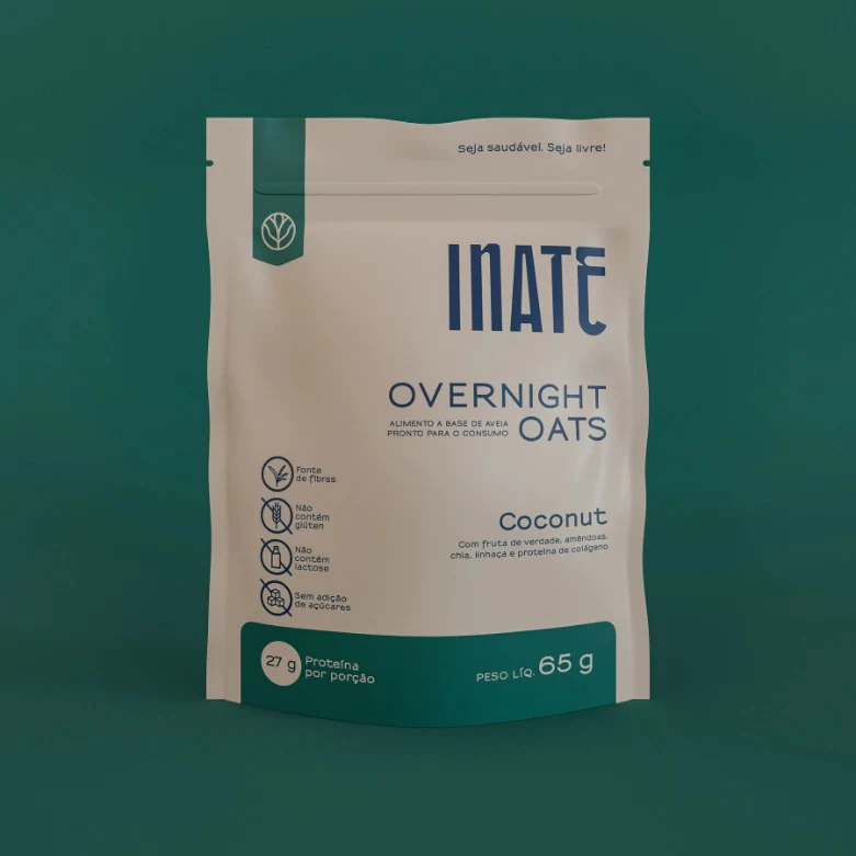 Embalagem oficial Inate Coconut